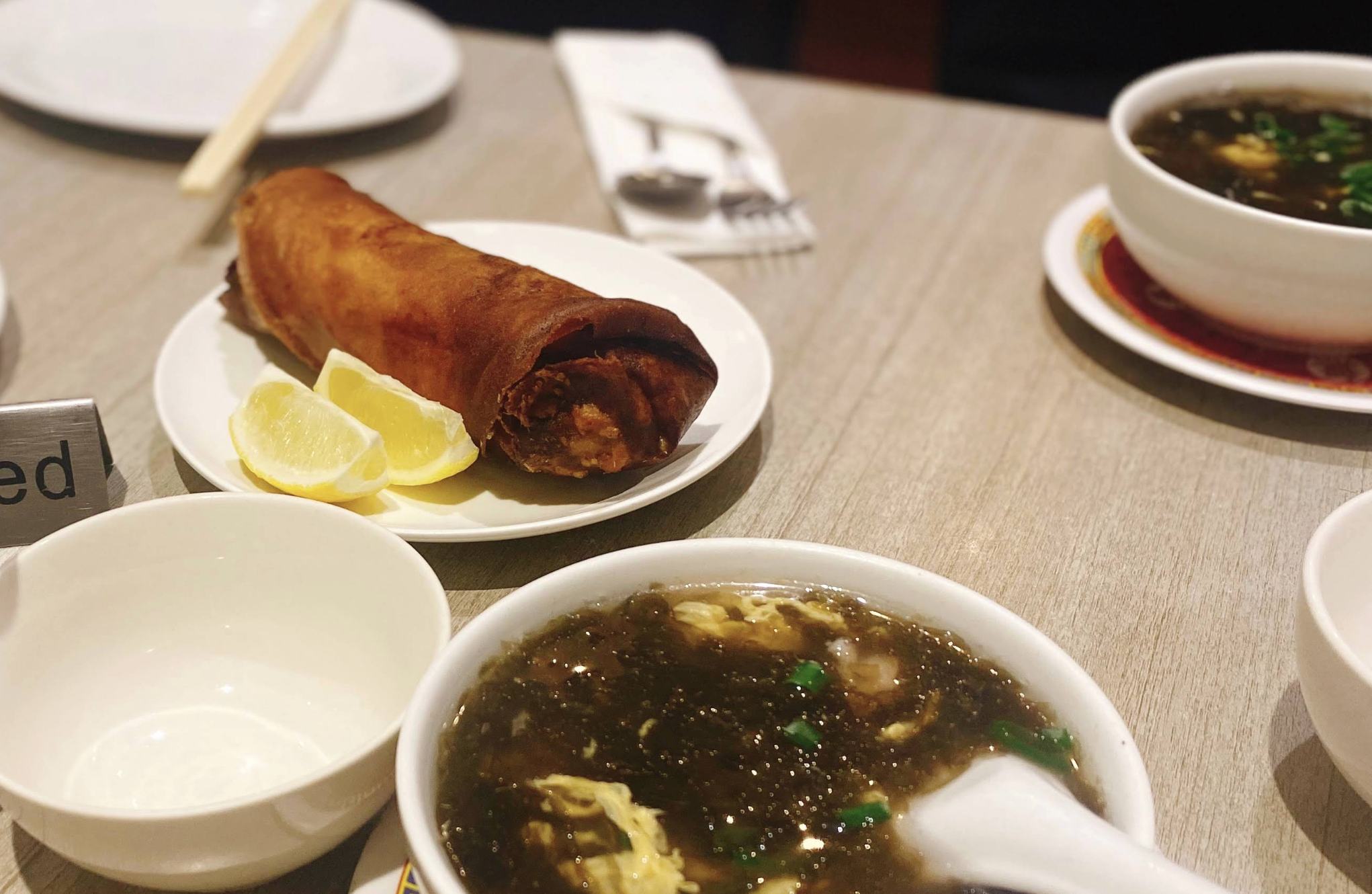 Yum cha spread